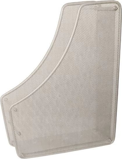 Mbajtës revistash metalik NEXT, 8.2x28x35cm, Argjendtë