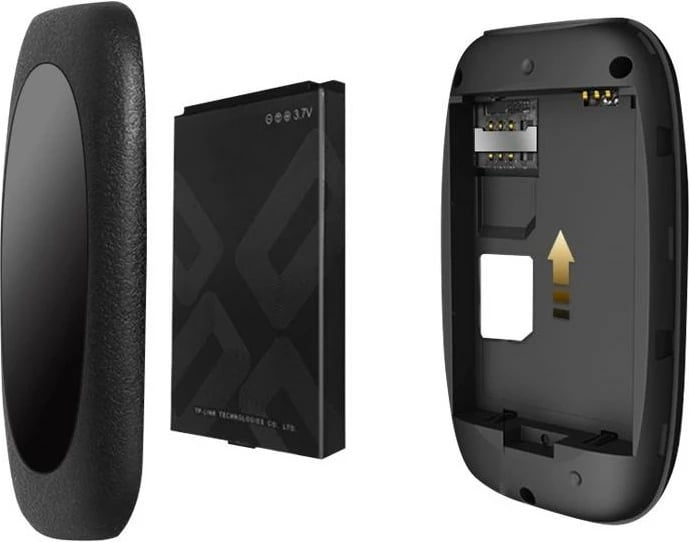 Ruter mobil Wi‑Fi, TP-Link M7000, 4G LTE 150 Mbps, bateri 2000 mAh, deri 10 pajisje