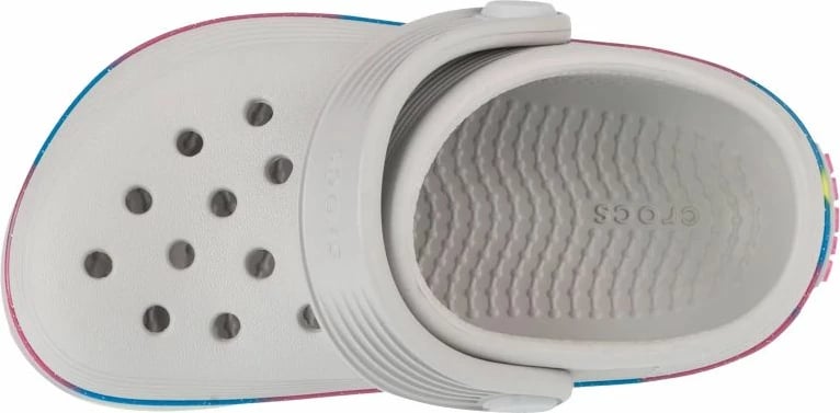 Papuqe Crocs për fëmijë, me shkëlqim