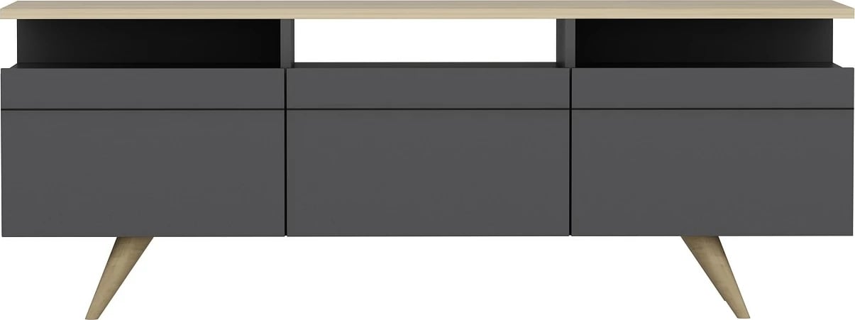 Komodë TV Hanah Home, Berlin 150, antracit dhe lis