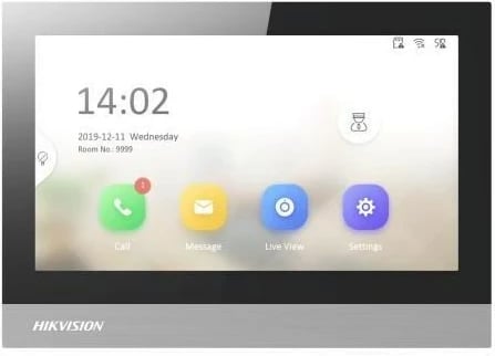 Monitor interkomi Hikvision DS-KH8380-WTE1, i zi Monitor interkomi Hikvision DS-KH8380-WTE1, i zi
