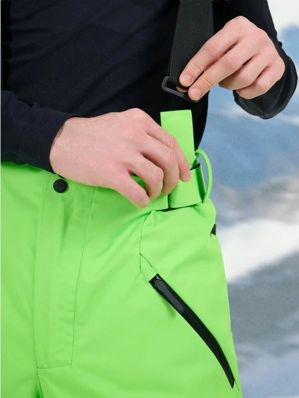 Pantallona skijimi për meshkuj 4f, të zeza