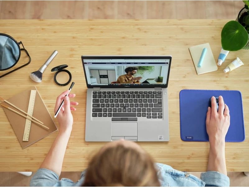 Mouse pad Trust për e-sport, blu