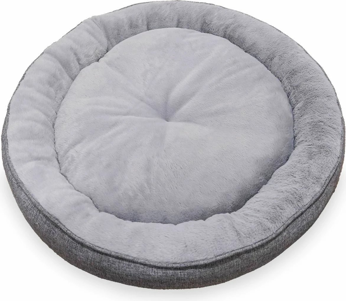 Shtrat për kafshë shtëpiake, Paws & Whiskers, Bunny, 55x35, ngjyrë gri