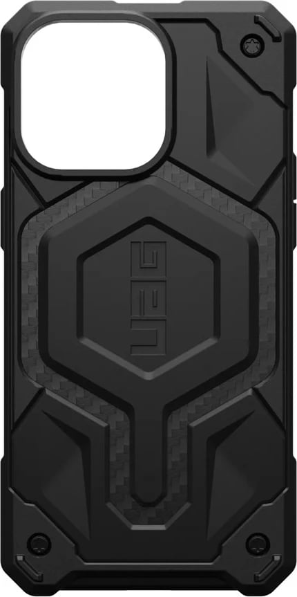 Mbështjellës Urban Armor Gear 114222114242 për celular, për Apple, karbon, 6.7 inç, i zi