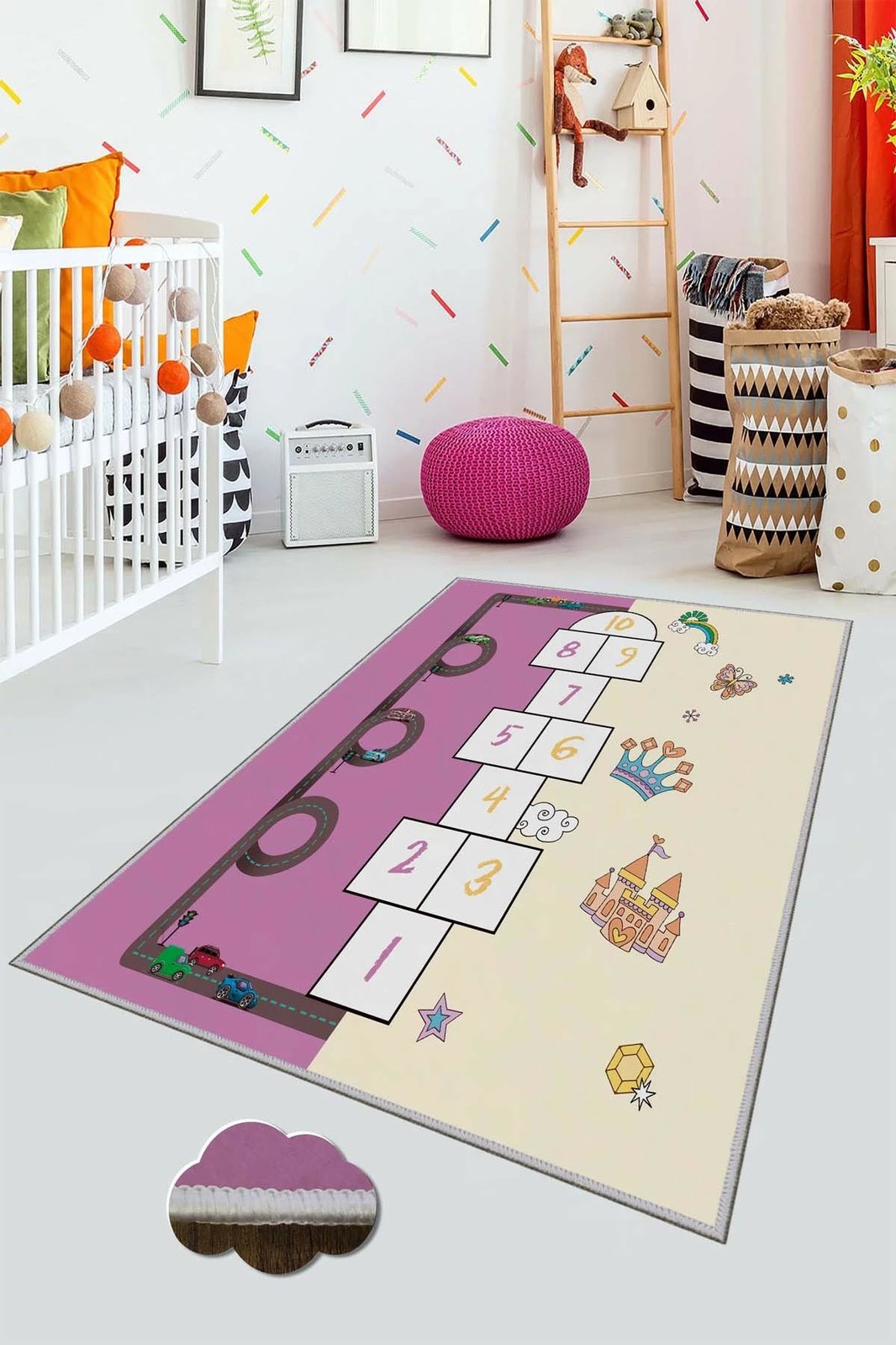 Qilim për korridor, shumëngjyrësh, Conceptum Hypnose, 80x300cm, HMNT464