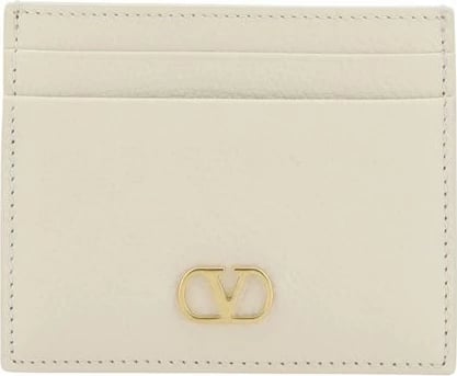Mbajtës kartelash Valentino Garavani, krem