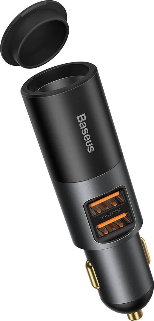Karikues makine Baseus Share Together Fast, 2x USB, 120W, gri