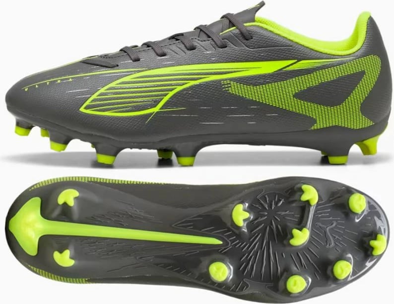 Atlete futbolli për meshkuj Puma, të hirtë