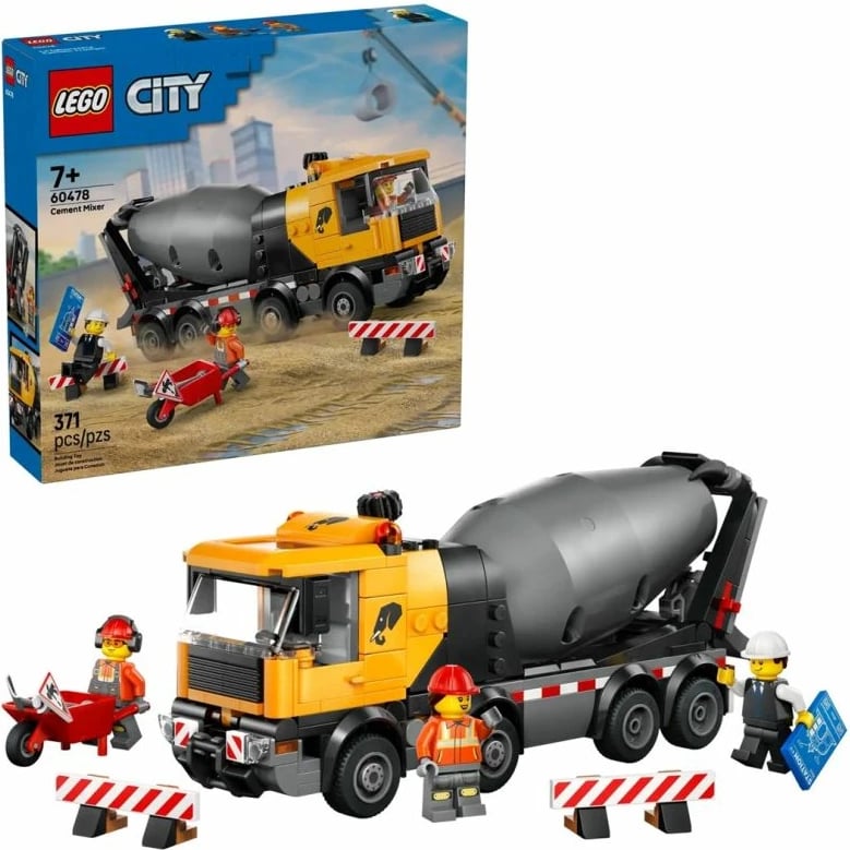 Lego City mikser betoni për fëmijë