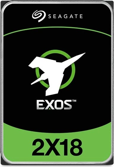 Hard disk Seagate EXOS 2X18, 18TB, SAS, 7200rpm, 256MB cache, 3.5 inch