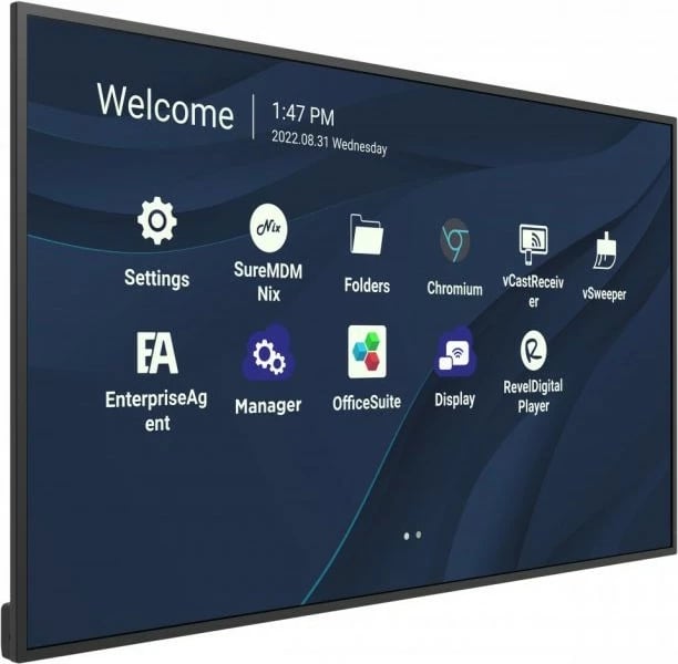 Ekran i madh Viewsonic CDE4330, 43 inç, 4K Ultra HD, Android 11, Wi-Fi, HDMI, USB-C