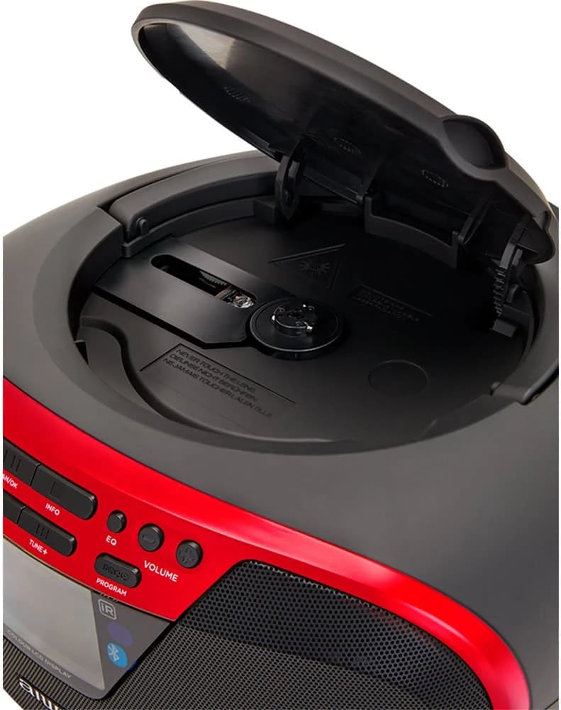 Radio Boombox Portative me DAB+, CD, Bluetooth dhe USB AIWA BBTU-500DAB/RD