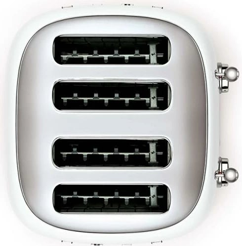 Toster, SMEG, TSF03WHEU, dizajn retro, i bardhë