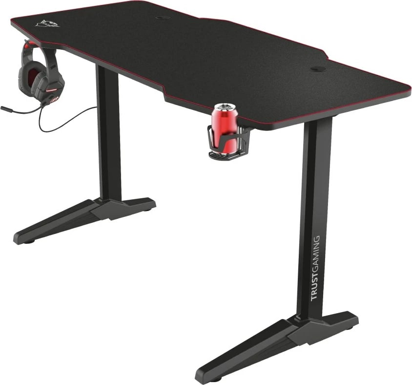 Tavolinë gaming Trust GXT 1175, e kuqe/e zezë