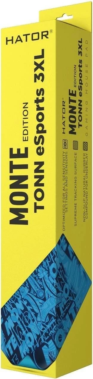 Mauspad Hator Tonn eSport 3XL Monte Edition, kaltër