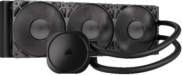 Kasë ftohëse CPU Corsair NAUTILUS 360, 360mm, liquid cooling, 3x12cm, e zezë Kasë ftohëse CPU Corsair NAUTILUS 360, 360mm, liquid cooling, 3x12cm, e zezë