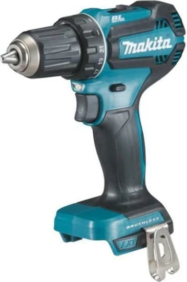 Makita DDF485Z, 1900 RPM, pa çelës, 1.7 kg, Zi, Blu