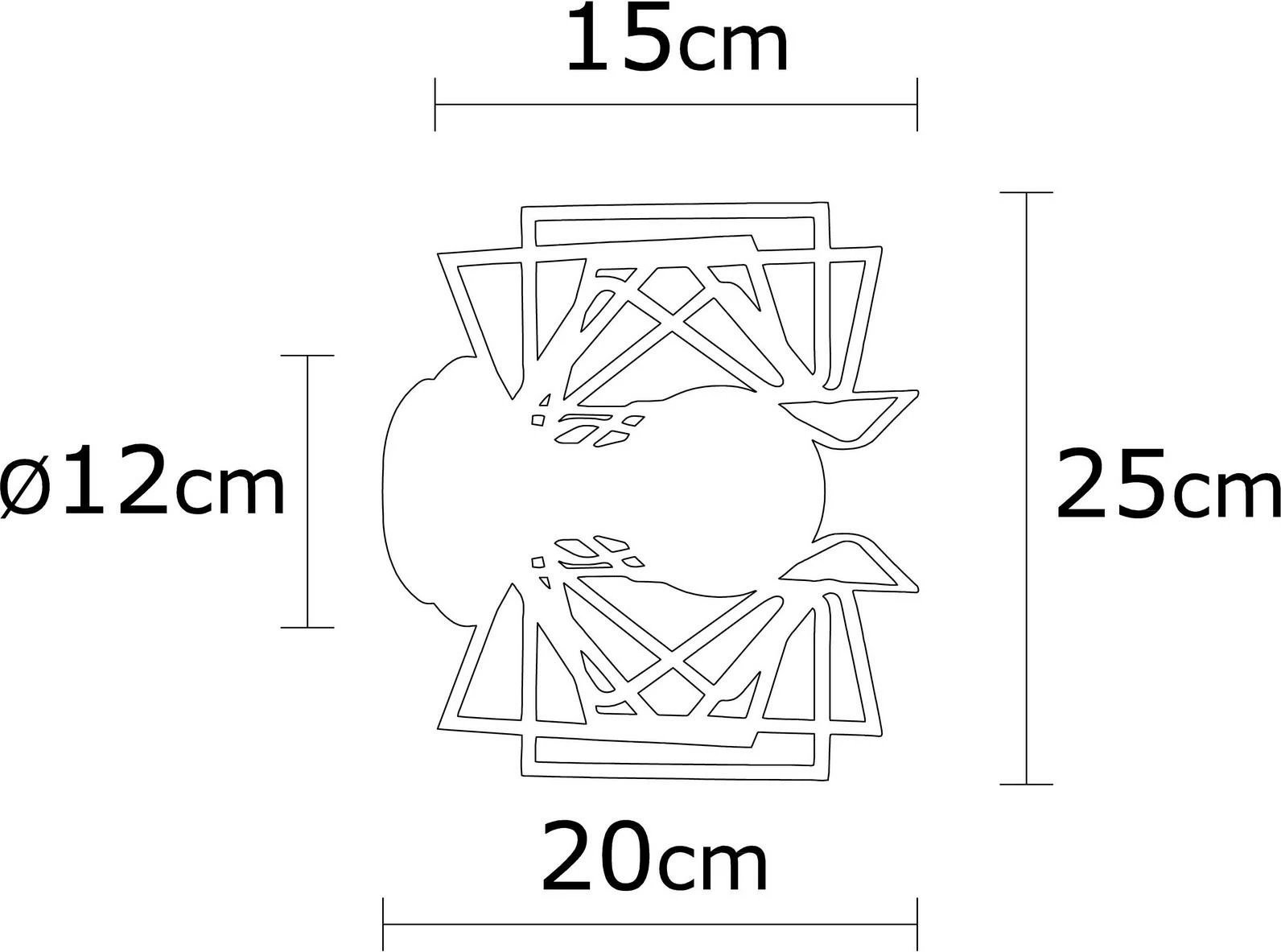 Llambë muri Opviq, Nemrut - N-953, metal i zi Llambë muri Opviq, Nemrut - N-953, metal i zi