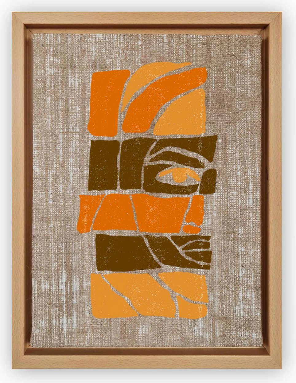 Pikturë dekorative në kanavacë, shumëngjyrëshe, Wallity, LNJ91928228246 - 6696