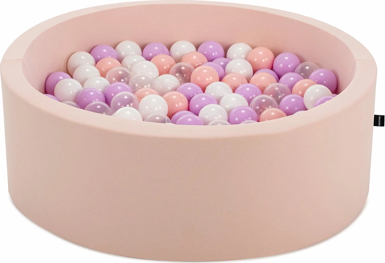 Pishinë me topa për fëmijë, ngjyrë rozë, Bubble Pop 200 v2