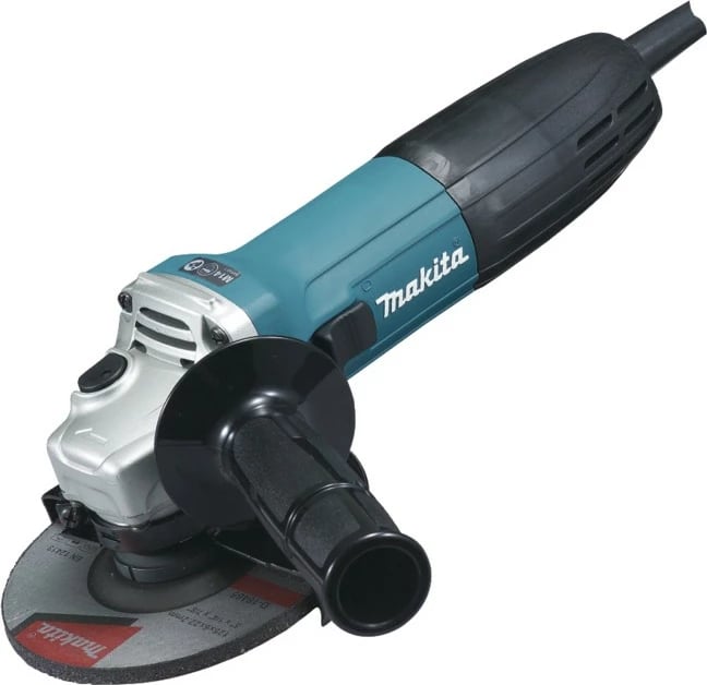 Makita GA5030R, 11000 RPM, 125 mm, 1.8 kg, e zezë dhe turkeze