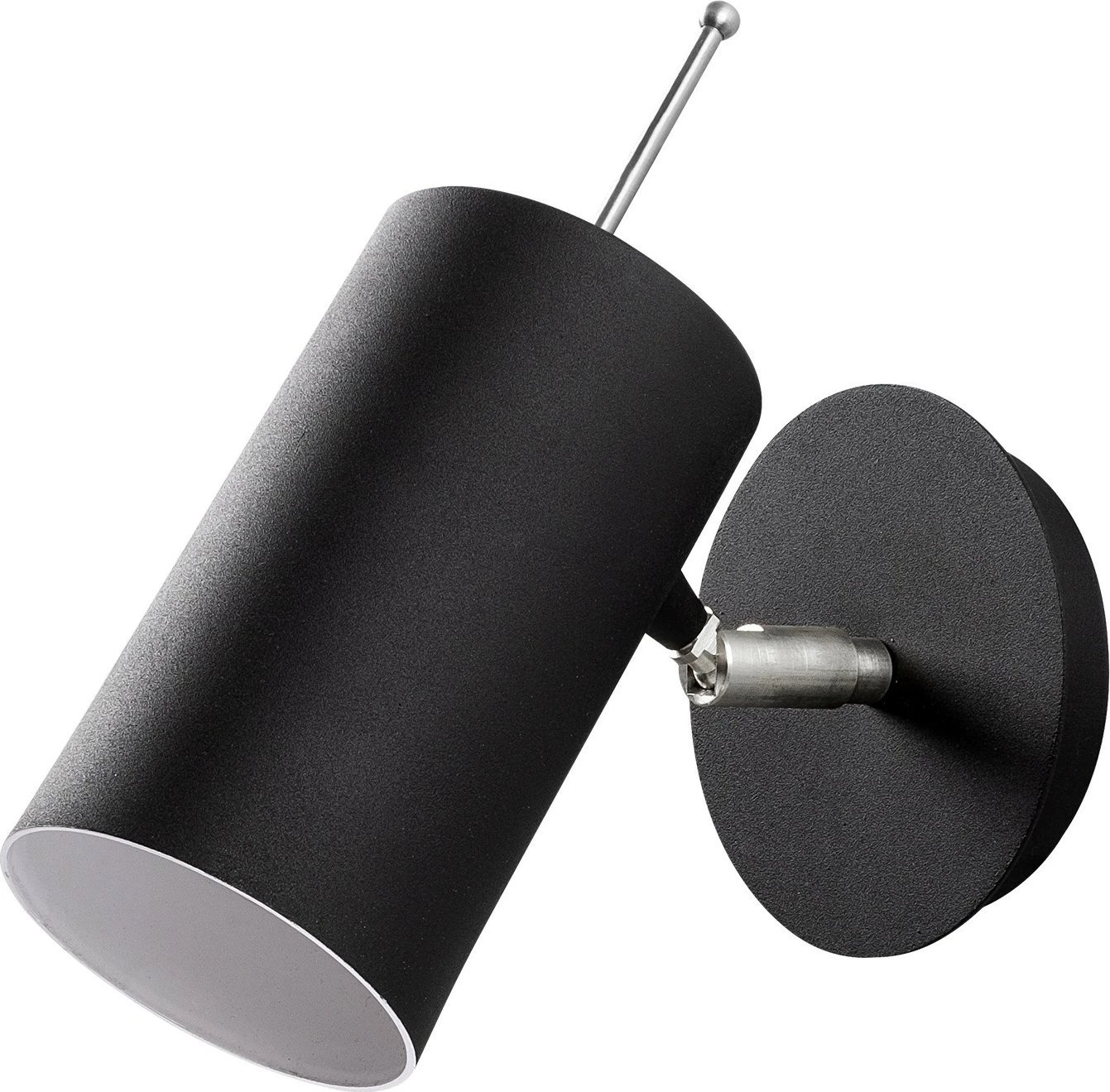 Llambë muri Opviq, Kem - 6381, ngjyrë e zezë/nikel Llambë muri Opviq, Kem - 6381, ngjyrë e zezë/nikel