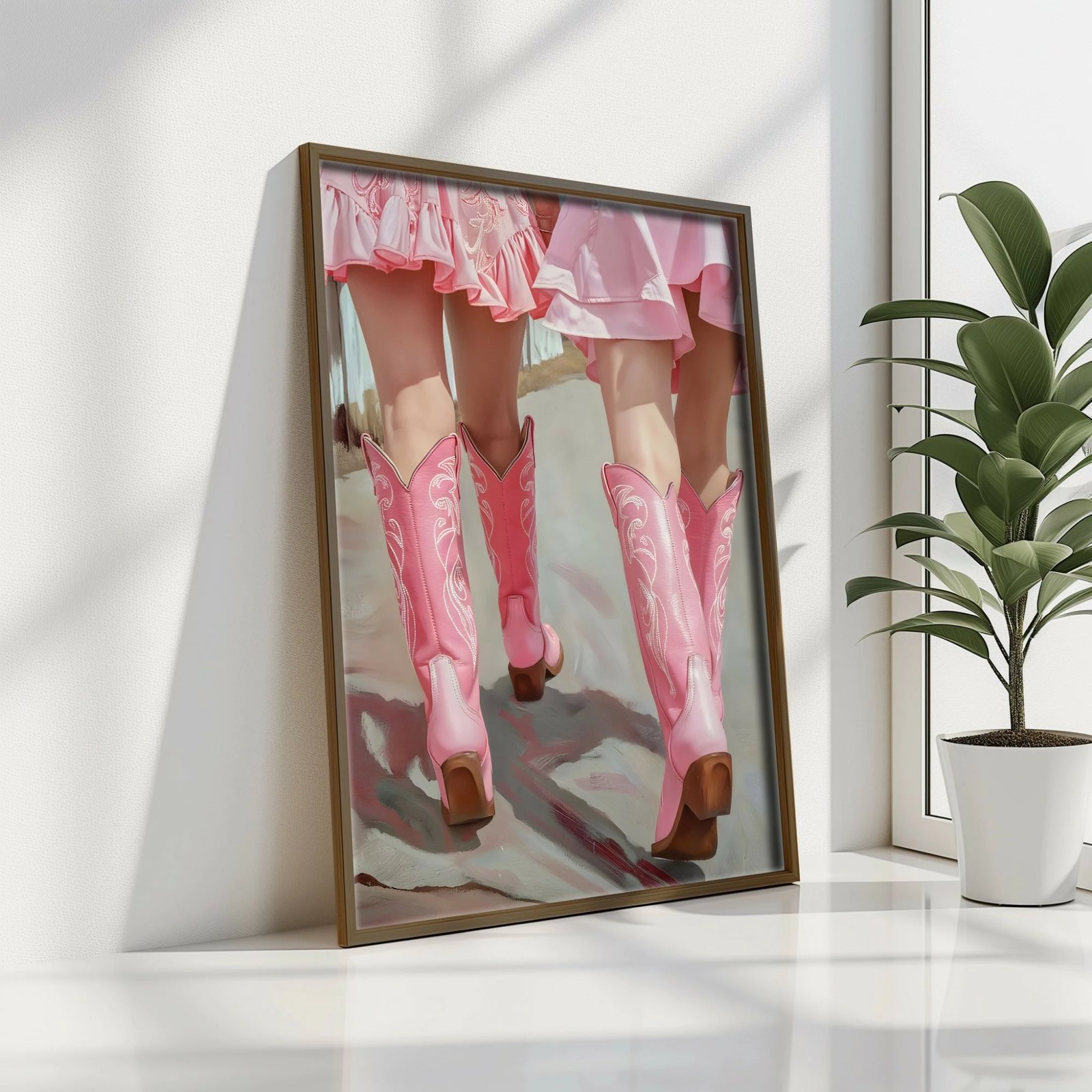 Pikturë dekorative me kornizë, MDF, Wallity, GE087-L