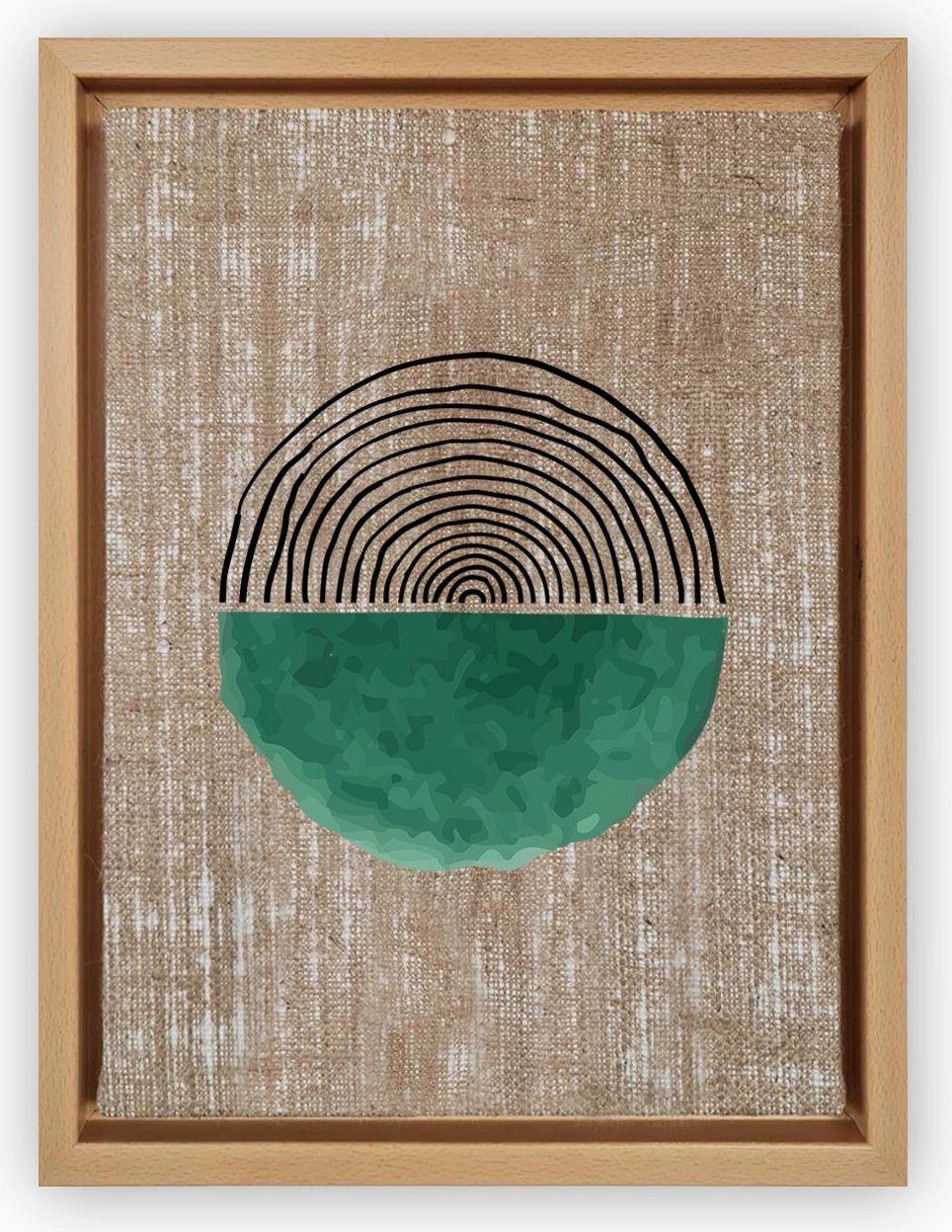 Pikturë dekorative në kanavacë, shumëngjyrëshe, Wallity, LNJ319362251142 - 4666, 46x66cm