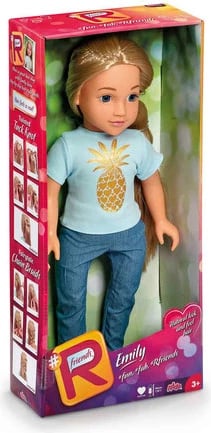 Kukull për vajza #Rfriends 46cm Doll - Emily