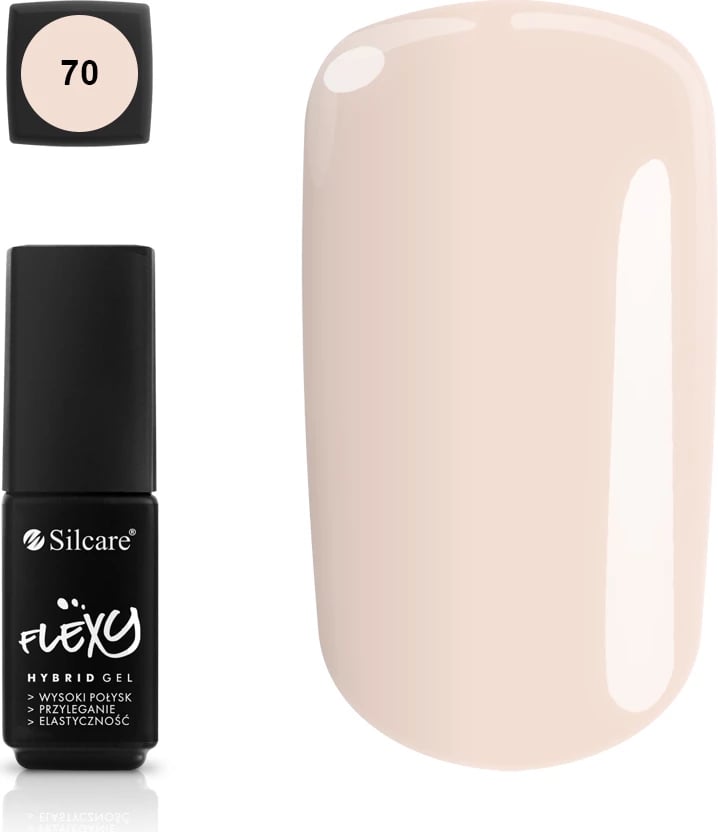 Llak për thonj Silcare Flexy Hybrid Gel 70, 4.5g