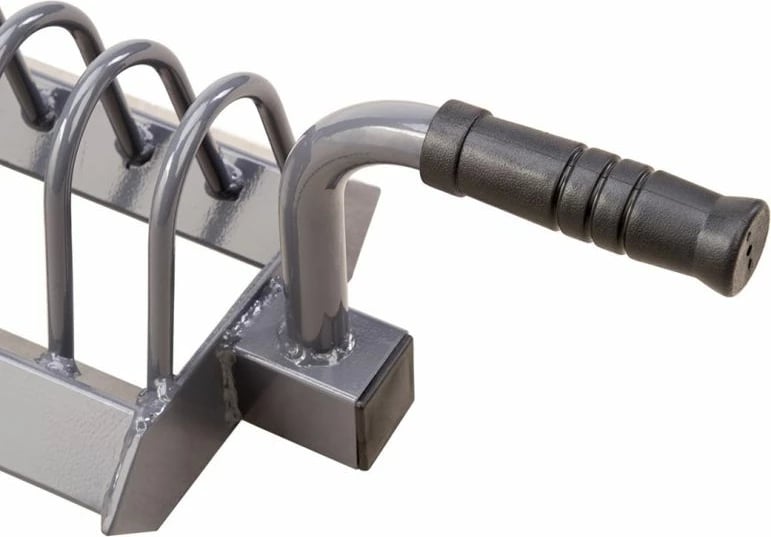 Karrocë peshash HMS për palestër, ngjyrë çeliku