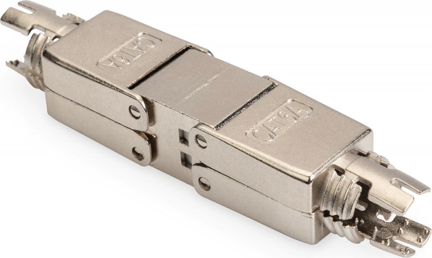 Lidhës modular rrjeti Digitus DN-93912, Cat.6A, pa vegla, metalik