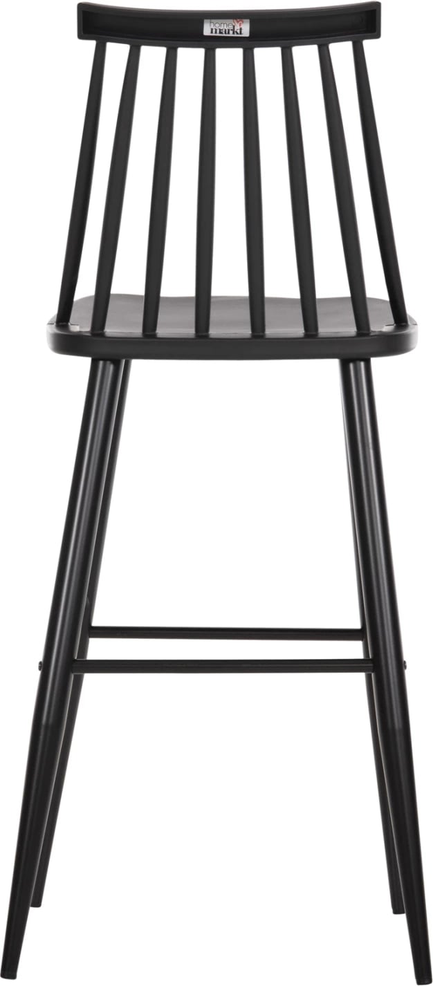 Karrige për bar, vend i lartë, VANESSA FH8459.12, e zezë PP & këmbë metalike të zeza, 47x48,5x107H cm., set prej 2 copë Karrige për bar, vend i lartë, VANESSA FH8459.12, e zezë PP & këmbë metalike të zeza, 47x48,5x107H cm., set prej 2 copë