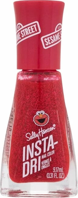 Llak për thonj Sally Hansen Insta-Dri Sesame Street 130 Elmo Loves Hue për femra e kuqe 9,17ml