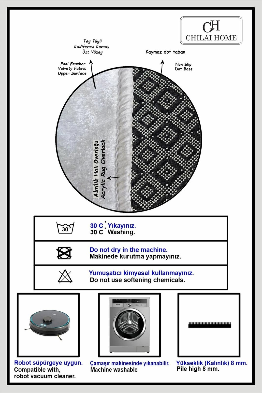 Set tapetash për banjo (3 copë), Mijölnir, Wale, e zezë