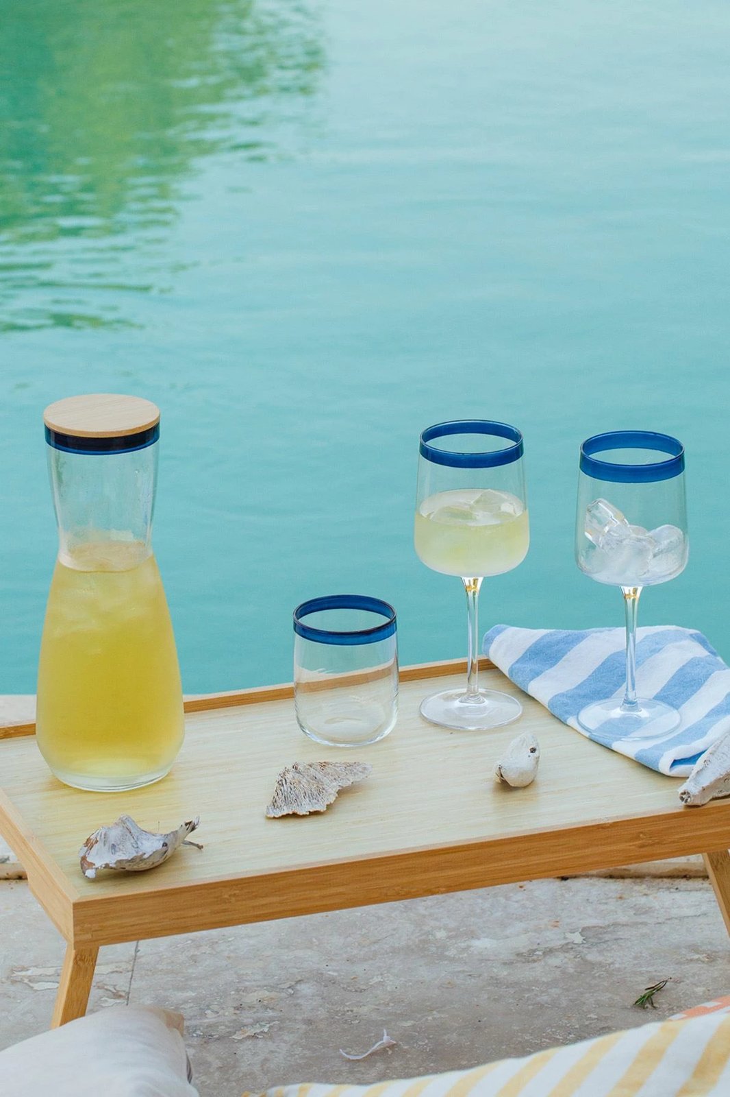 Set gotash prej qelqi (4 copë), Hermia Concept, Verona 320