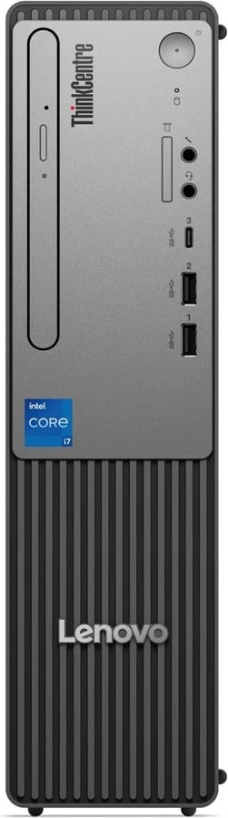 Kasë Lenovo ThinkCentre neo 50s Gen 5, Intel Core i7-14700, 16 GB RAM, 512 GB SSD, Windows 11 Pro, e zezë/gri