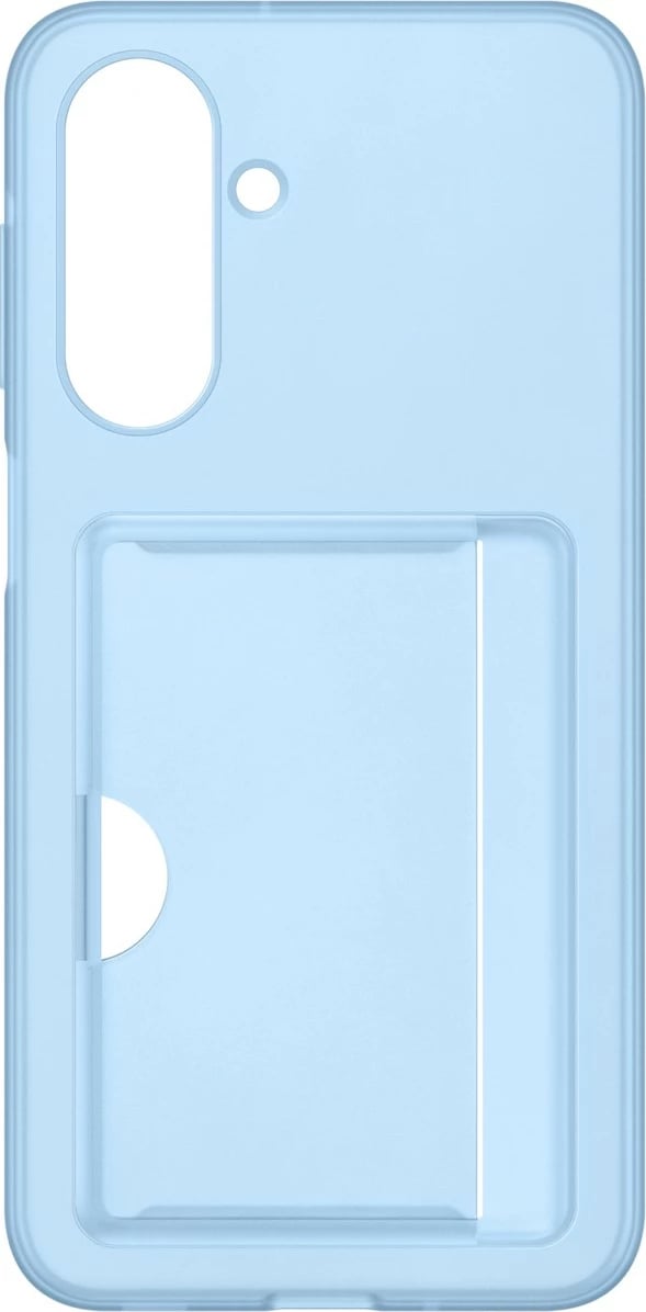 Mbështjellës Samsung Galaxy A17 Card Slot, transparent, blue