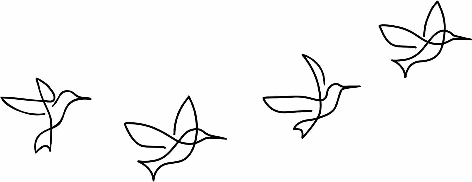 Aksesor dekorativ metalik për mur, zogj, Wallity - 304