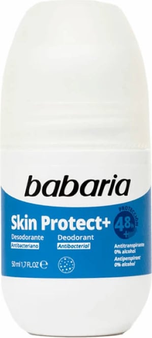 Deodorant roll-on unisex Babaria Skin Protect+, 50ml