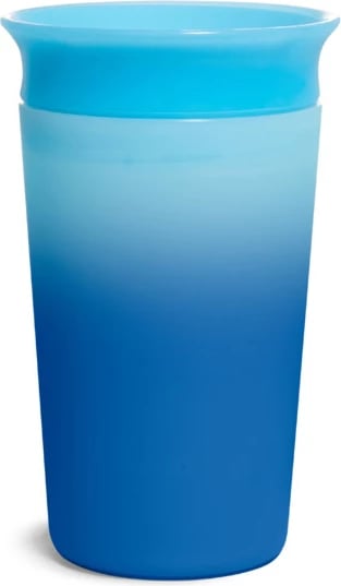 Kupë për fëmijë Munchkin Miracle® 360° Color Changing Cup e kaltër, 266 ml