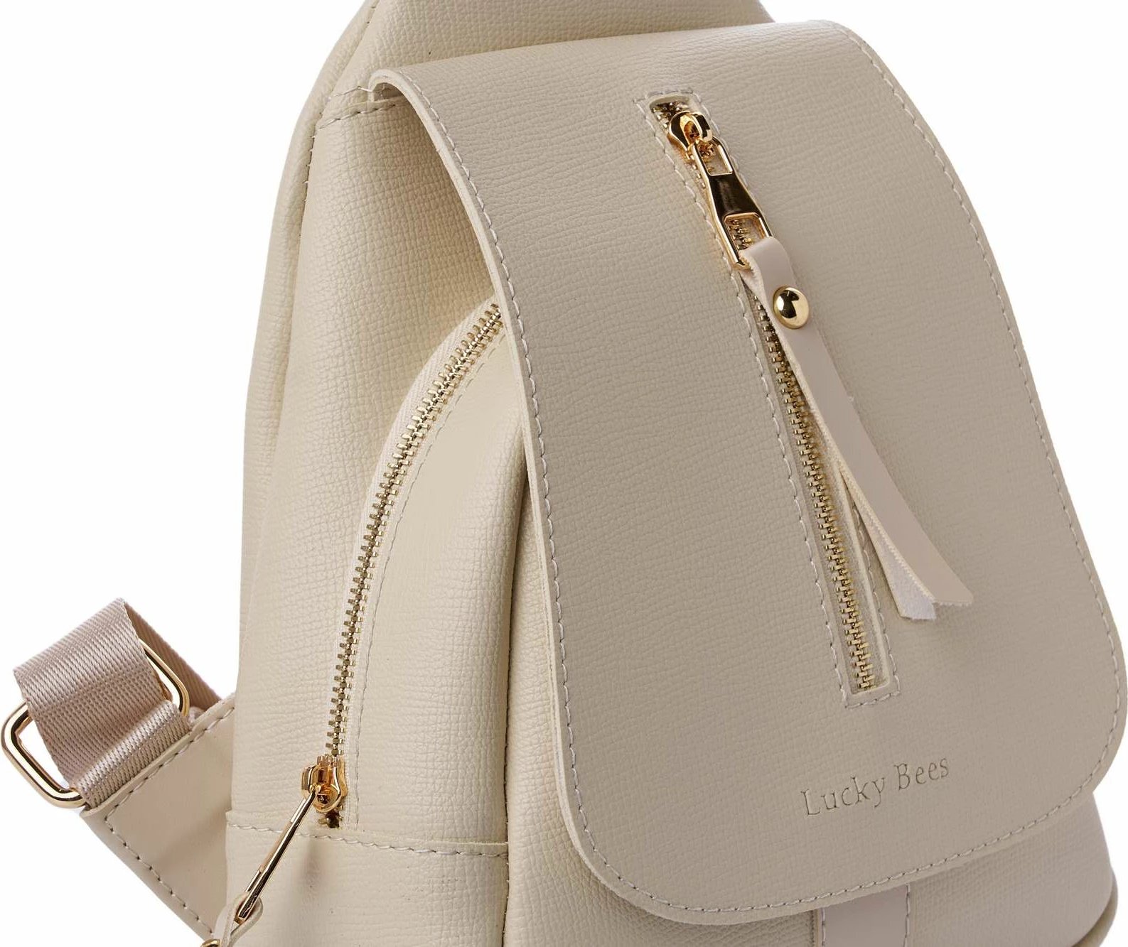 Çantë shpine Lucky Bees, krem, 945 v2