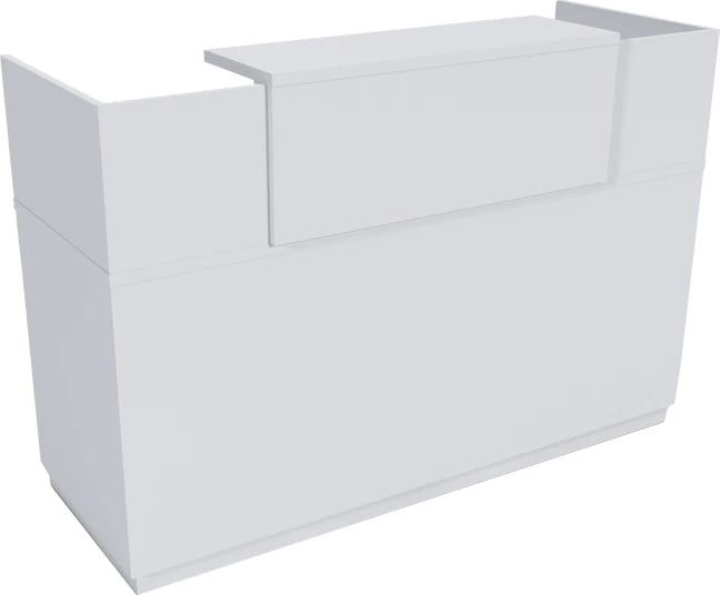 Recepsion Lotus, ngjyrë e bardhë, 140x70x110cm