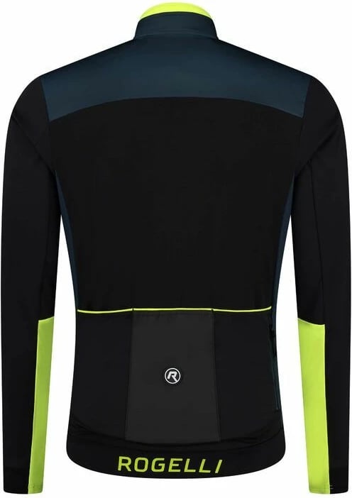 Jakne lifestyle Yakimasport për meshkuj, blu e zezë fluoreshente