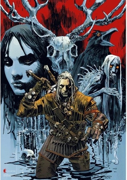 Puzzle Good Loot The Witcher House of Glass 1000 copa