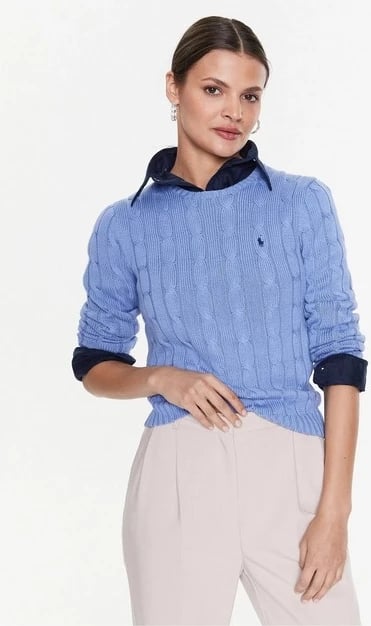 Xhemper Polo Ralph Lauren femra e kaltër e çelët