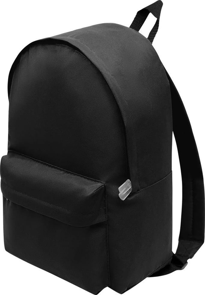 Çantë shpine NEXT me xhep përpara, 40x28x14cm, e zezë