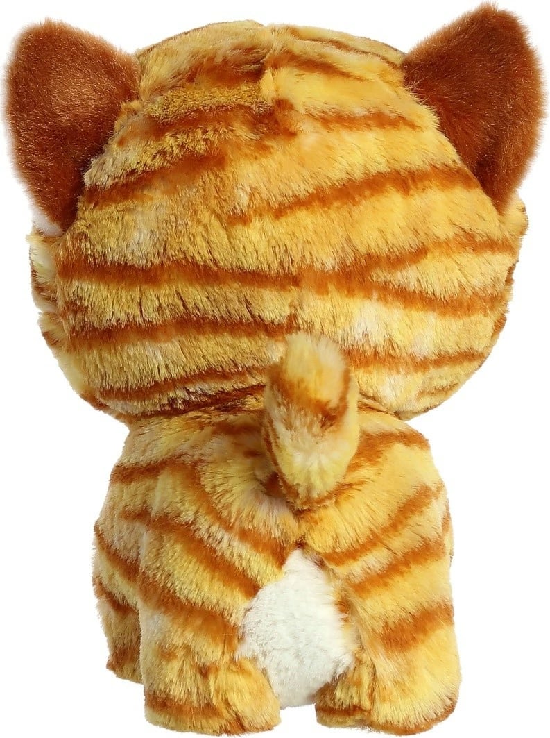 Lodër pelushi Daffi Teddy Pets, mace tabby portokalli, 19 cm
