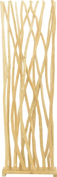 Ndarëse dhome dekorative Jati, dru tik natyral, 60x20x190cm